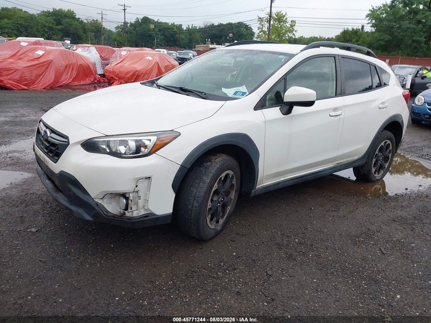 Vin: jf2gtapc1m8236581, lot: 46270024, subaru crosstrek premium 20212