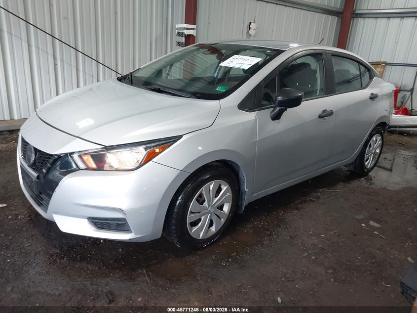 Vin: 3n1cn8dv1ml855496, lot: 46270026, nissan versa s xtronic cvt 20212
