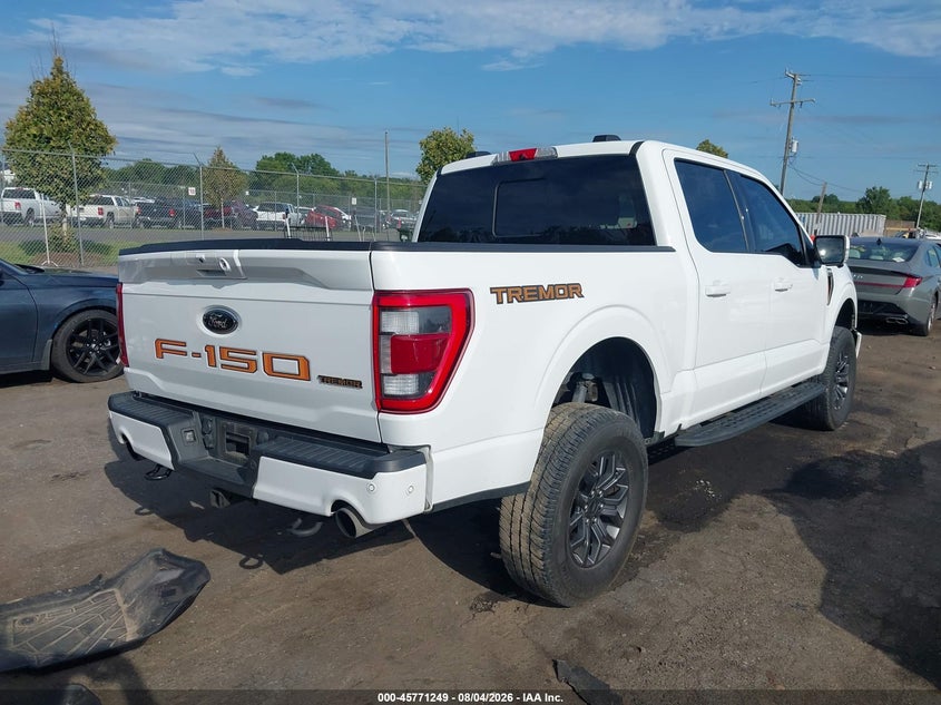 Vin: 1ftew1e85nfa82983, lot: 46270029, ford f-150 tremor 20224