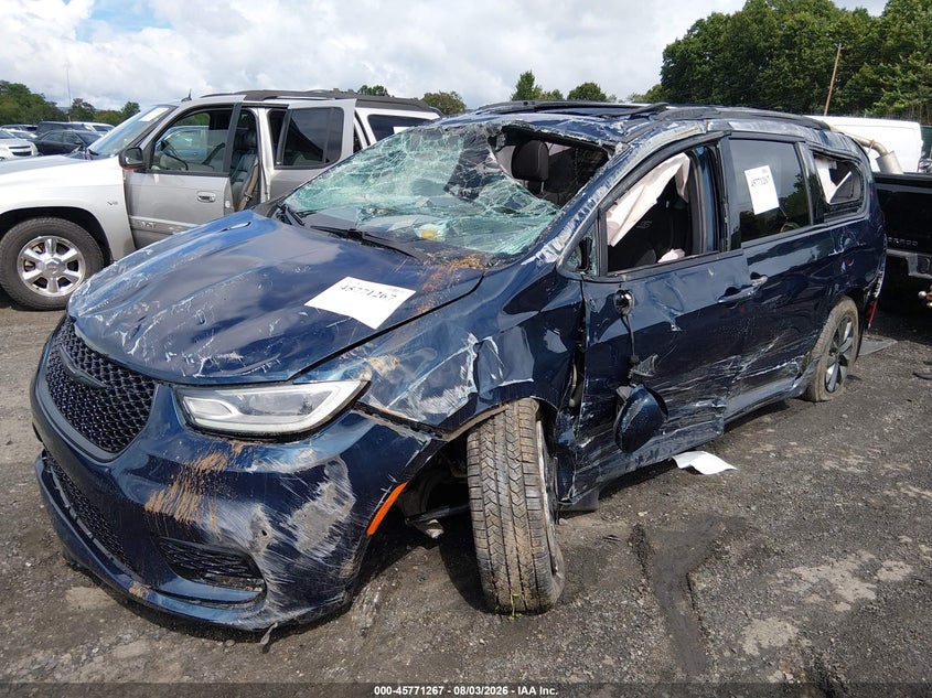 Vin: 2c4rc1fg0mr565479, lot: 46270047, chrysler pacifica touring 20212