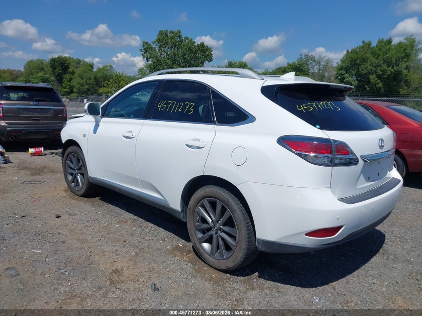 Vin: 2t2bk1ba7fc303222, lot: 46270053, lexus rx 350 f sport 20153