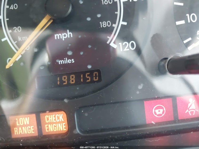 1998 MERCEDES-BENZ ML 320 auction photo 7