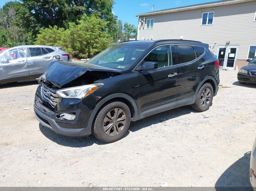 2013 Hyundai Santa Fe Sport, Front End, IAAI, VIN 5XYZUDLB6DG010645 — photo 2