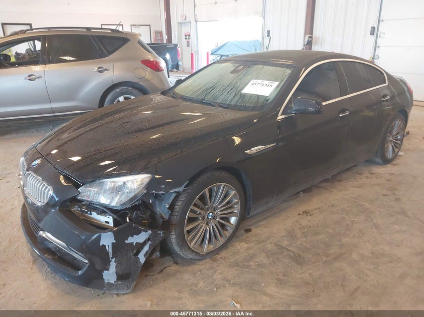 Vin: wba6b4c57ed760474, lot: 46270095, bmw 650i gran coupe xdrive 20142