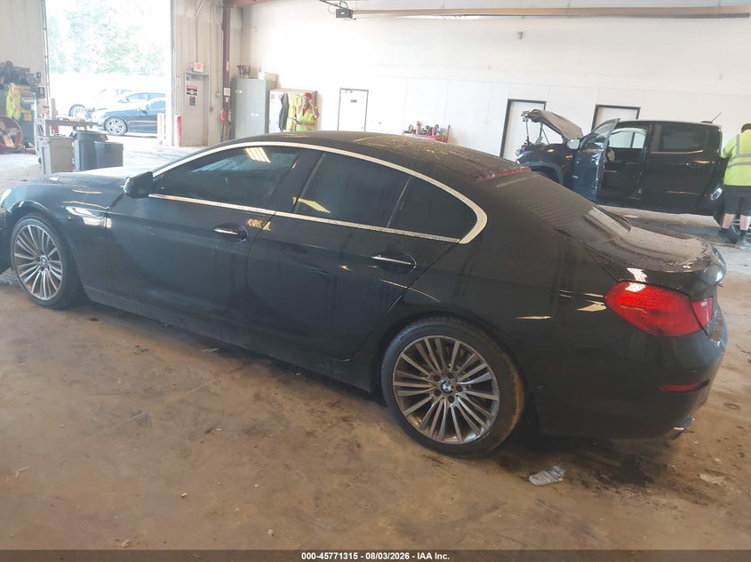 Vin: wba6b4c57ed760474, lot: 46270095, bmw 650i gran coupe xdrive 20143