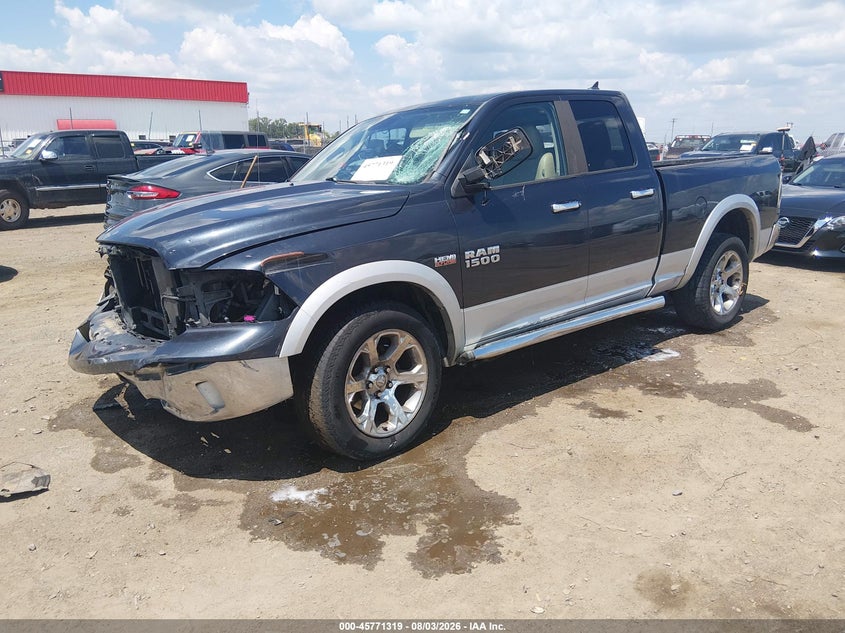 Vin: 1c6rr7jt5ds669574, lot: 46270099, ram 1500 laramie 20132
