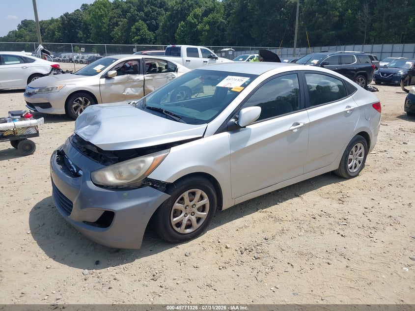 Vin: kmhct4ae8eu738873, lot: 46270106, hyundai accent gls 20142