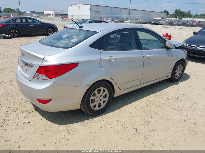 Vin: kmhct4ae8eu738873, lot: 46270106, hyundai accent gls 20144