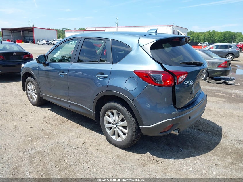 Vin: jm3ke4cy3f0433797, lot: 46270120, mazda cx-5 touring 20153
