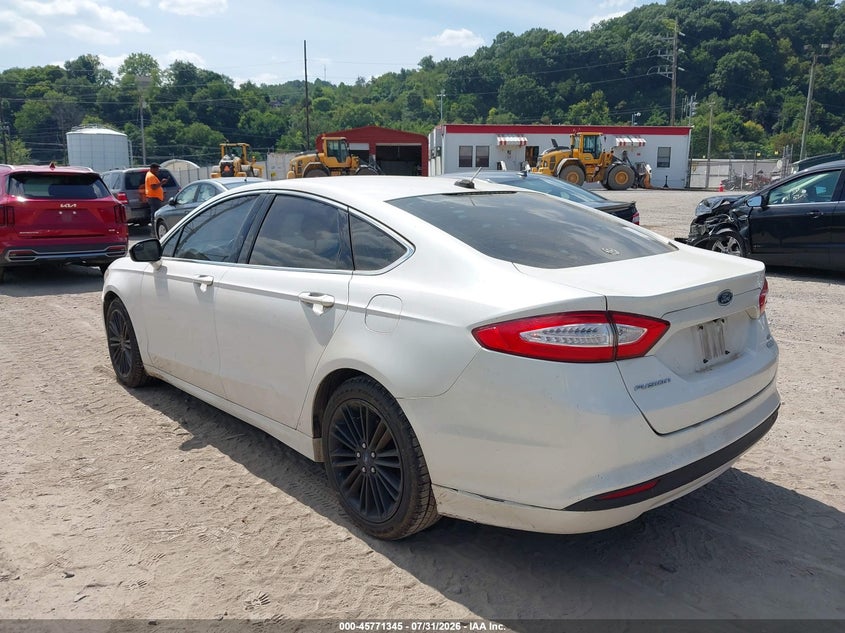 Vin: 3fa6p0hr0dr175398, lot: 46270125, ford fusion se 20133