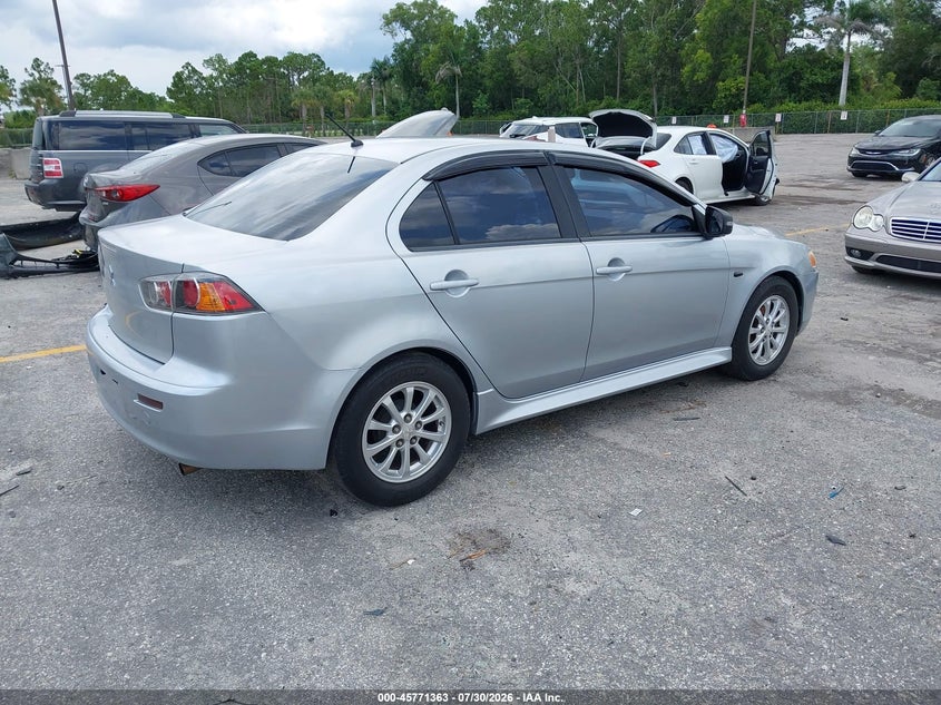 Vin: ja32u2fu1fu014024, lot: 46270143, mitsubishi lancer es 20154