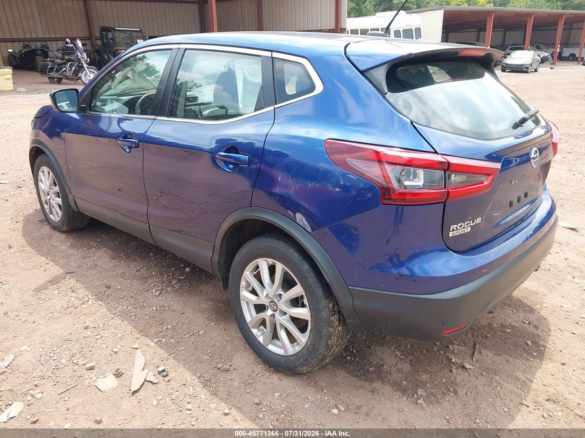 Vin: jn1bj1aw9nw477452, lot: 46270146, nissan rogue sport s awd xtronic cvt 20223