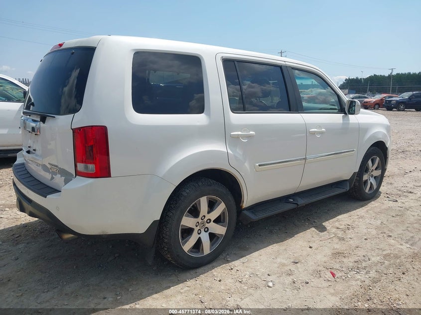 Vin: 5fnyf4h95db056048, lot: 46270154, honda pilot touring 20134
