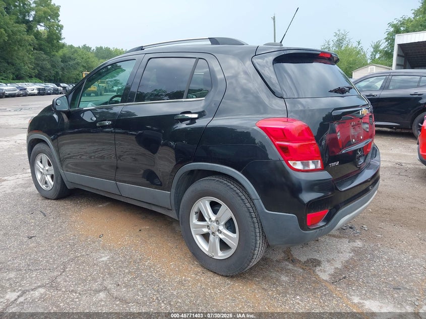 Vin: kl7cjlsb4kb760205, lot: 46270183, chevrolet trax lt 20193