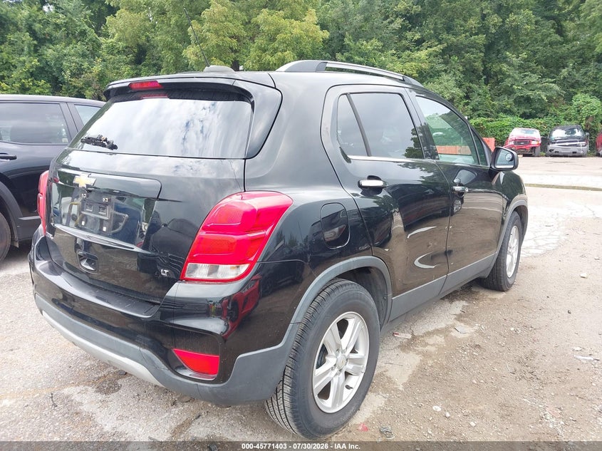 Vin: kl7cjlsb4kb760205, lot: 46270183, chevrolet trax lt 20194