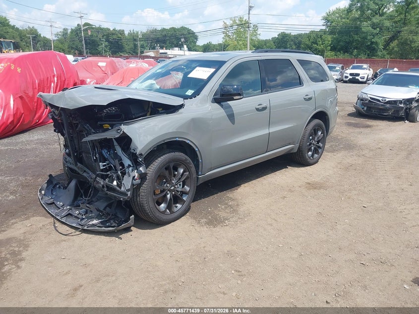 Vin: 1c4rdjdg2tc223491, lot: 46270219, dodge durango gt plus awd 20262