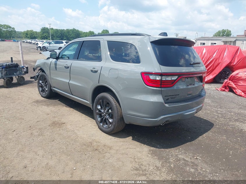 Vin: 1c4rdjdg2tc223491, lot: 46270219, dodge durango gt plus awd 20263