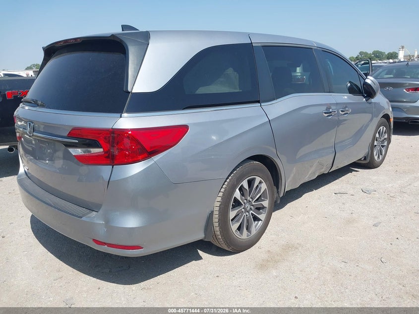 Vin: 5fnrl6h76nb028493, lot: 46270224, honda odyssey ex-l 20224