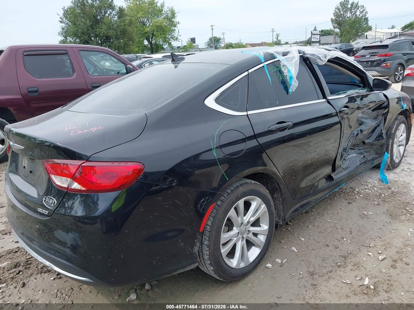 Vin: 1c3cccab7hn506806, lot: 46270245, chrysler 200 limited platinum 20174