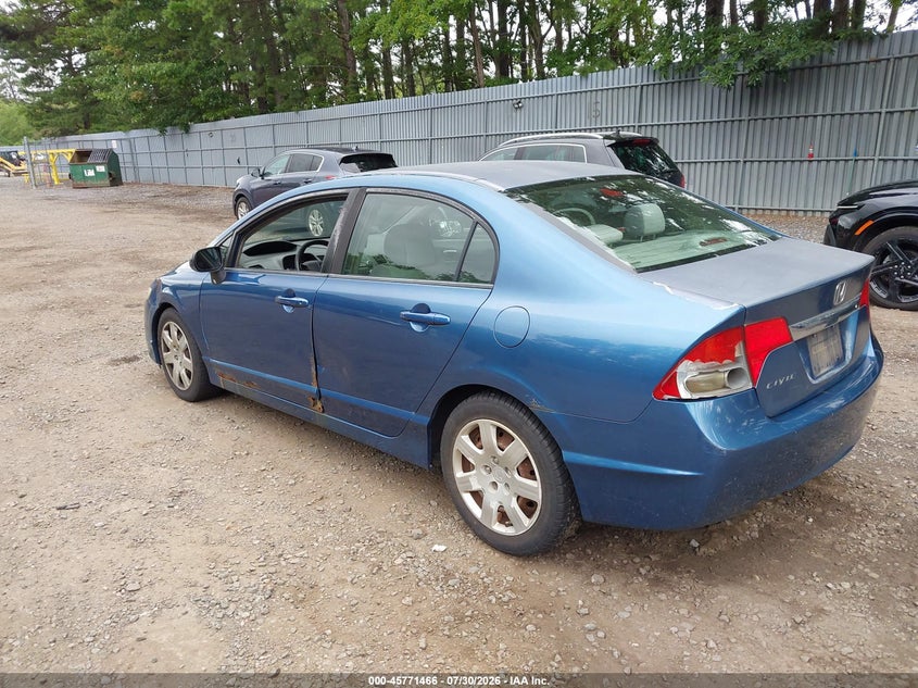 Vin: 2hgfa1f56ah500789, lot: 46270246, honda civic lx 20103