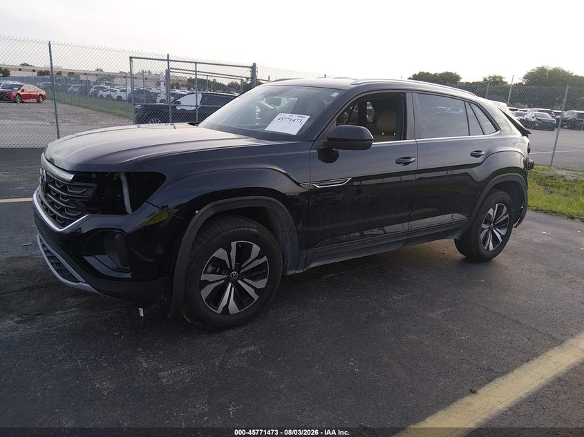 Vin: 1v2dc2ca7tc210122, lot: 46270253, volkswagen atlas cross sport se/se with technology 20262