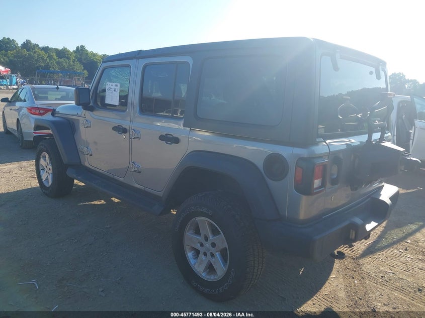 2018 JEEP WRANGLER UNLIMITED auction photo 3
