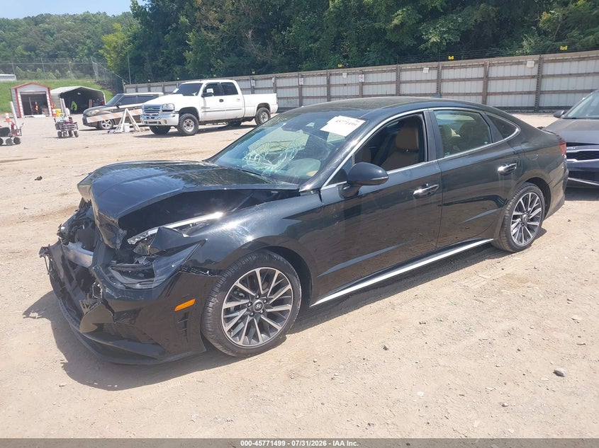 2020 HYUNDAI SONATA auction photo 2