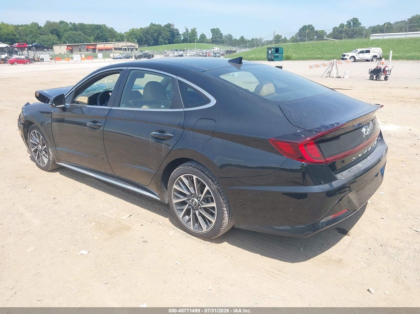 2020 HYUNDAI SONATA auction photo 3