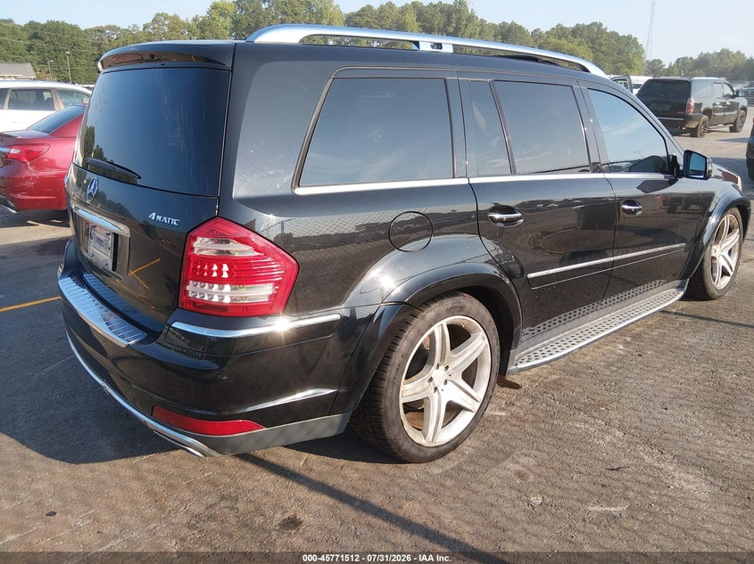 2011 MERCEDES-BENZ GL 550 auction photo 4