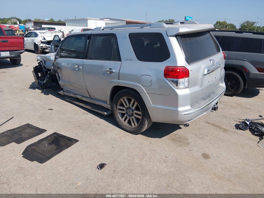 Vin: jtebu5jr1b5059549, lot: 46270301, toyota 4runner limited v6 20113