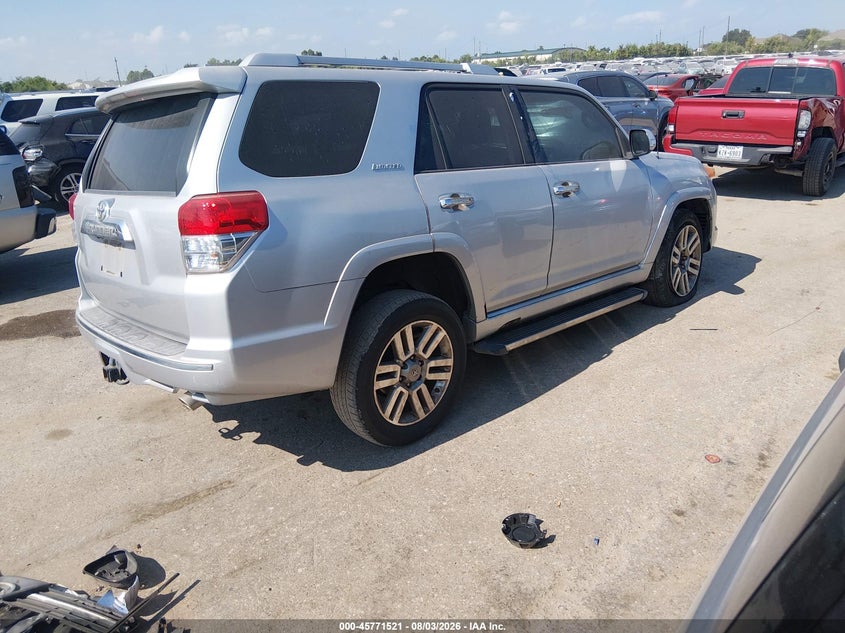 Vin: jtebu5jr1b5059549, lot: 46270301, toyota 4runner limited v6 20114