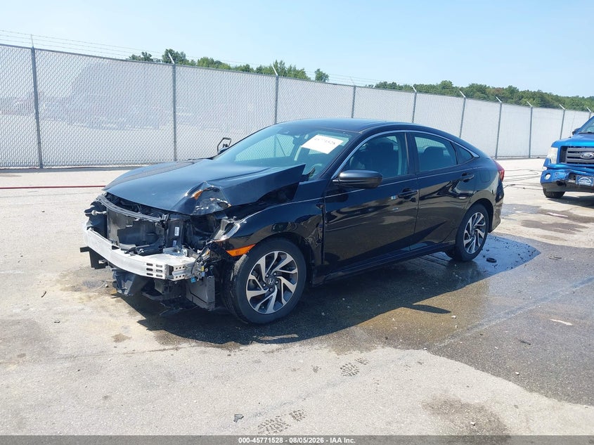 Vin: 19xfc2f85ge043793, lot: 46270308, honda civic ex 20162