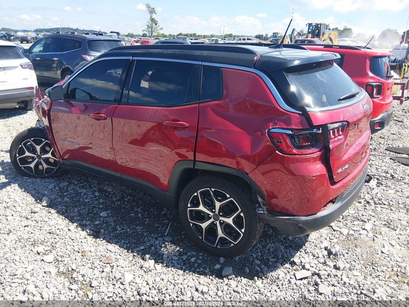 Vin: 3c4njdcn6st576974, lot: 46270315, jeep compass limited 4x4 20253