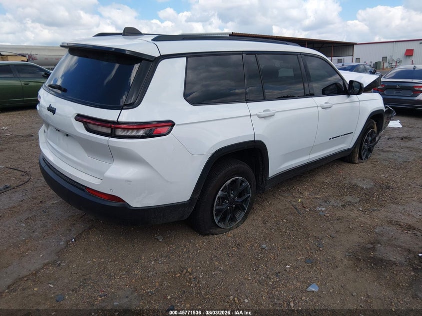 Vin: 1c4rjkag1r8557672, lot: 46270316, jeep grand cherokee l altitude 4x4 20244