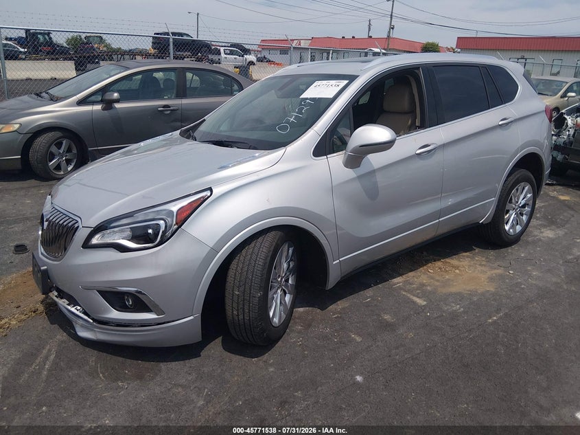 Vin: lrbfxbsa6hd071293, lot: 46270318, buick envision essence 20172