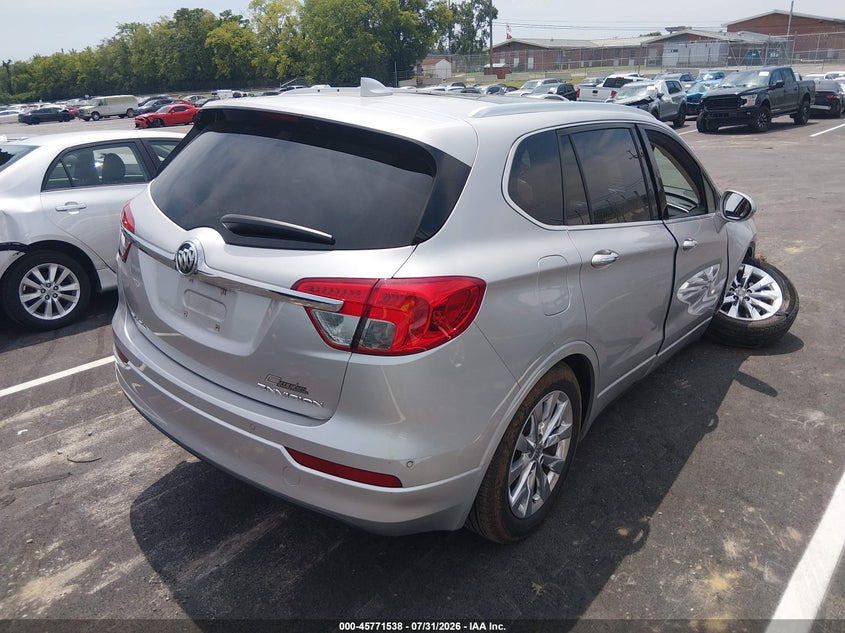 Vin: lrbfxbsa6hd071293, lot: 46270318, buick envision essence 20174