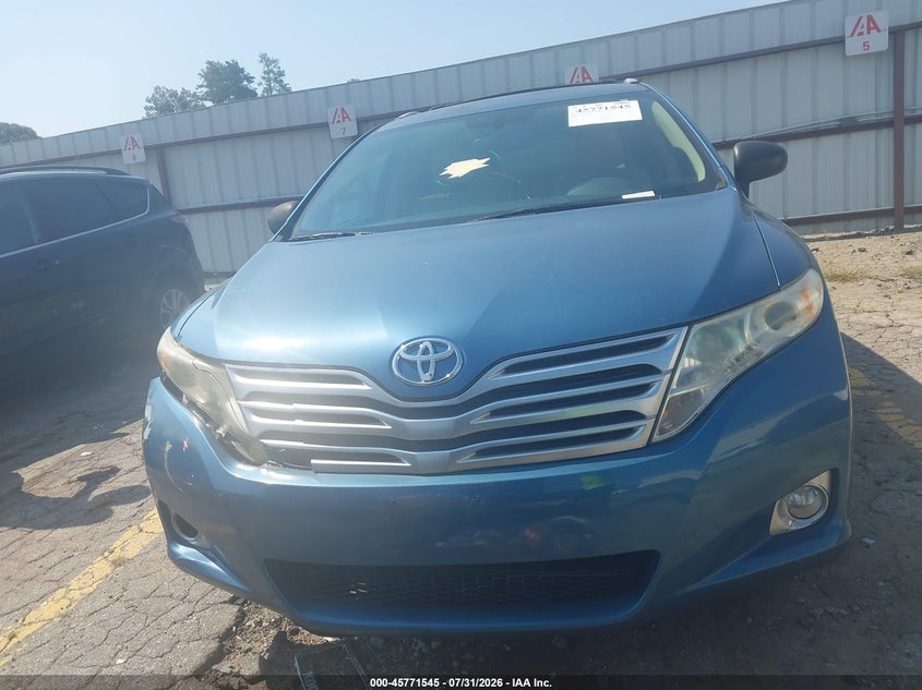 TOYOTA VENZA 2012 VIN 4T3ZA3BB9CU061917