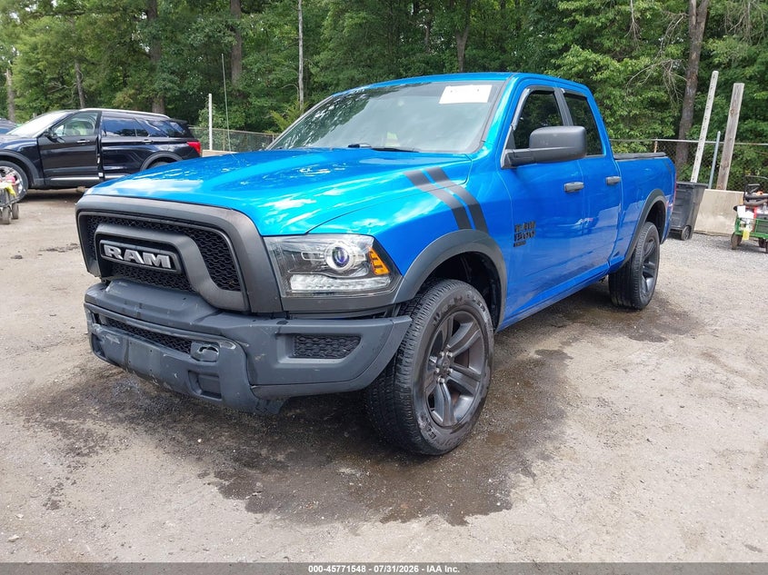 Vin: 1c6rr7ggxms511015, lot: 46270328, ram 1500 classic warlock  4x4 6'4 box 20212