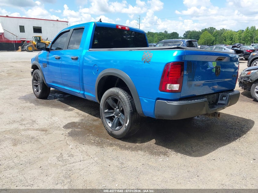 Vin: 1c6rr7ggxms511015, lot: 46270328, ram 1500 classic warlock  4x4 6'4 box 20213