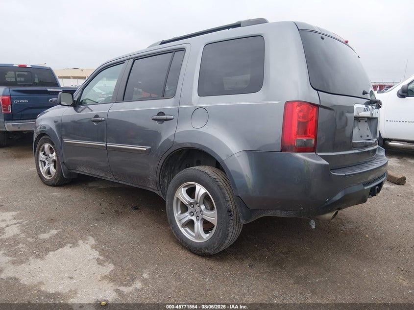 Vin: 5fnyf3h54db031276, lot: 46270334, honda pilot ex-l 20133
