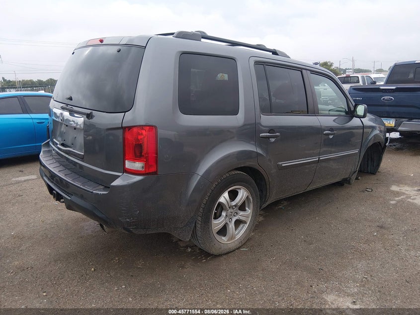 Vin: 5fnyf3h54db031276, lot: 46270334, honda pilot ex-l 20134