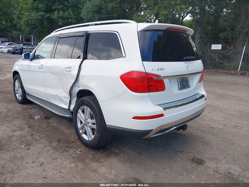2013 MERCEDES-BENZ GL 450 auction photo 3