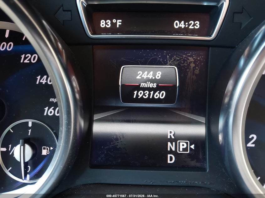 2013 MERCEDES-BENZ GL 450 auction photo 7
