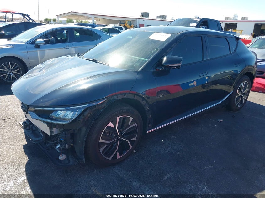 Vin: kndc3dlc6n5038408, lot: 46270359, kia ev6 wind 20222