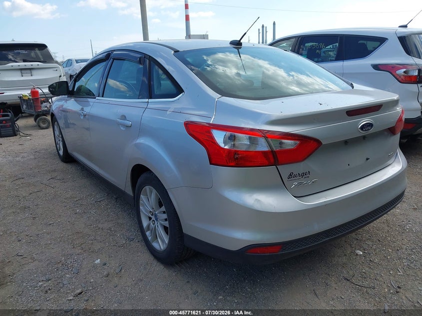 Vin: 1fahp3h23cl337678, lot: 46270401, ford focus sel 20123