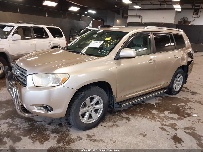 2008 Toyota Highlander, Оба бока, IAAI, VIN JTEES41A282088365 — фото 2