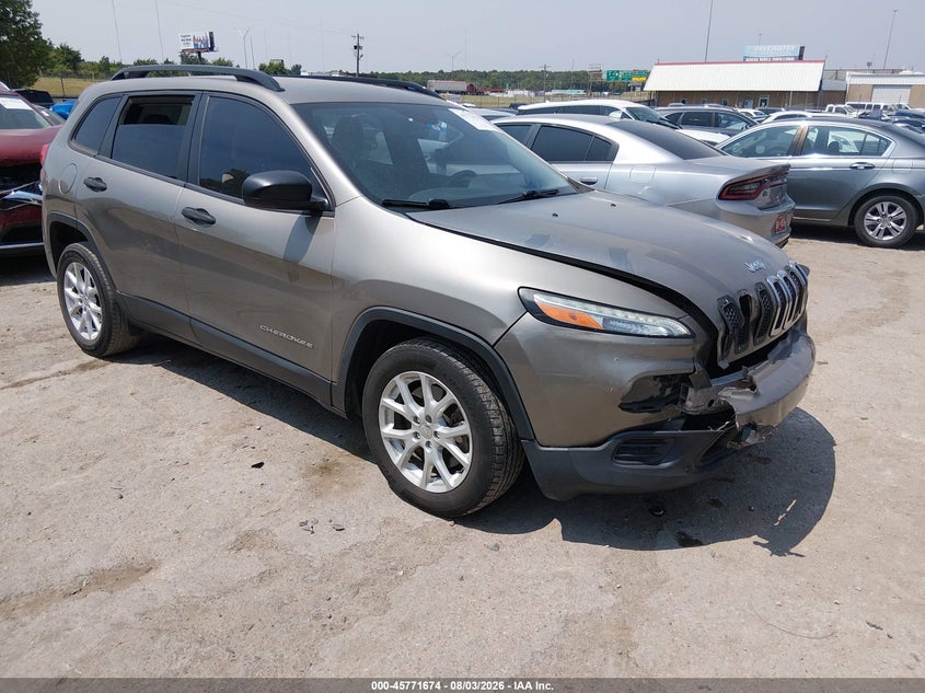 Vin: 1c4pjlab7gw290886, lot: 46270454, jeep cherokee sport 2016 img_1