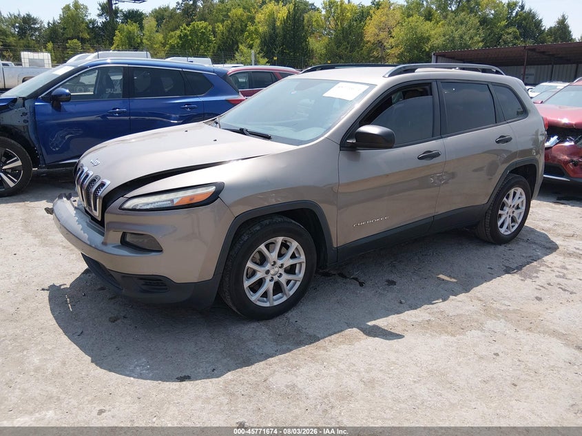 Vin: 1c4pjlab7gw290886, lot: 46270454, jeep cherokee sport 20162