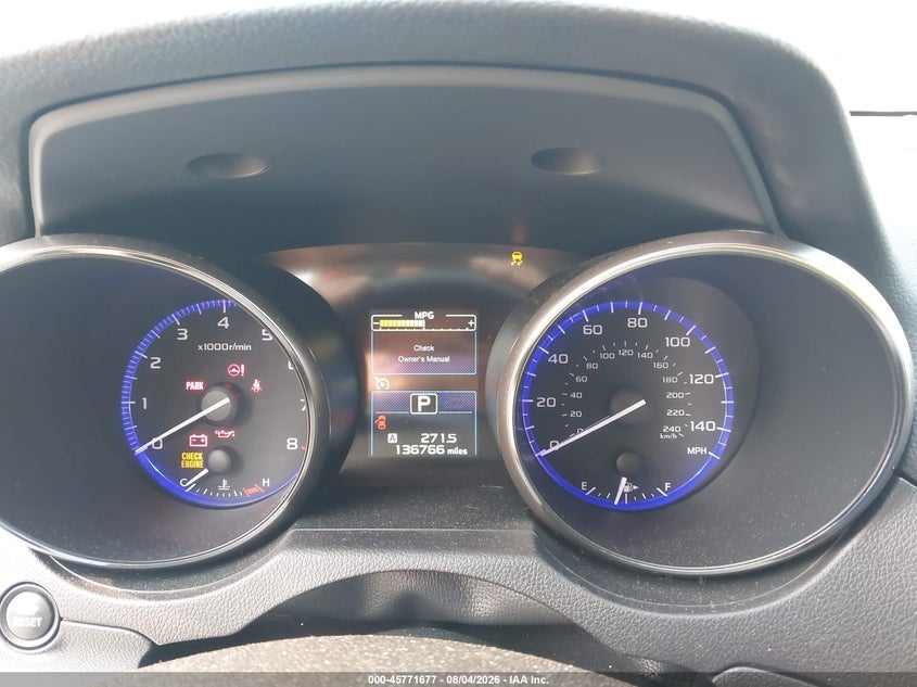 2017 SUBARU OUTBACK auction photo 7