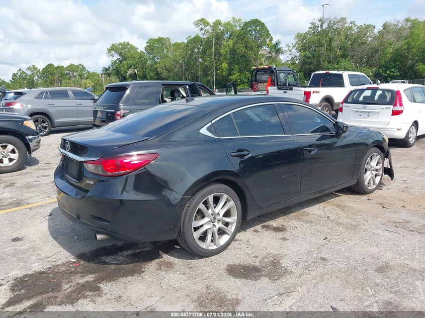 Vin: jm1gj1v55g1427863, lot: 46270486, mazda mazda6 i touring 20164